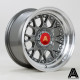 ALU disky Autostar Disk Autostar Sprint 15X8 4X100/4X114 73,1 ET0, Gunmetal | race-shop.cz