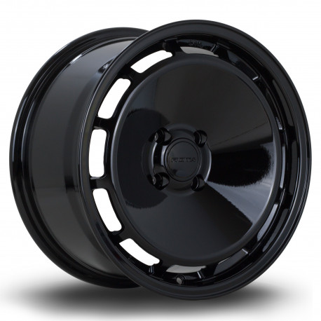 ALU disky Rota Disk Rota D154 16X8 4X100 67,1 ET20, Black | race-shop.cz