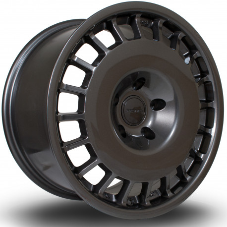 ALU disky Rota Disk Rota D154 17X8 4X100 73,0 ET35, Gunmetal | race-shop.cz