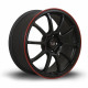 ALU disky Rota Disk Rota Force 17X8 5X100 73,0 ET35, Black | race-shop.cz