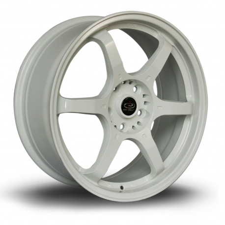 ALU disky Rota Disk Rota GR6 18X7.5 5X114 73,0 ET45, White | race-shop.cz