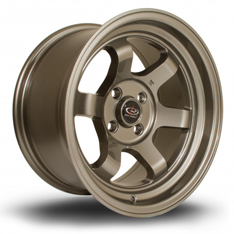 ALU disky Rota Disk Rota Grid Max 15X8 4X100 67,1 ET0, Bronze | race-shop.cz