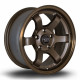 ALU disky Rota Disk Rota Grid 15X7 4X100 67,1 ET40, Bronze | race-shop.cz