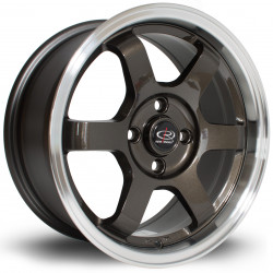 Disk Rota Grid 15X7 4X100 67,1 ET40, Gunmetal