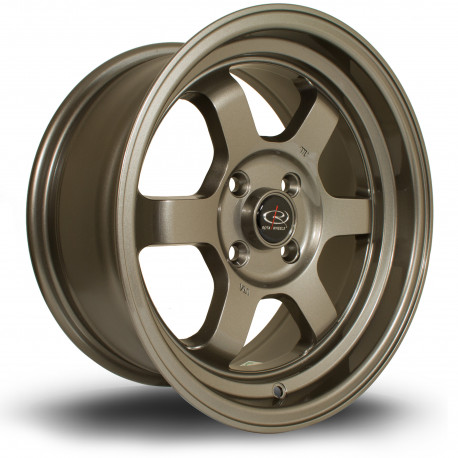 ALU disky Rota Disk Rota Grid-V 15X7 4X108 73,0 ET20, Bronze | race-shop.cz