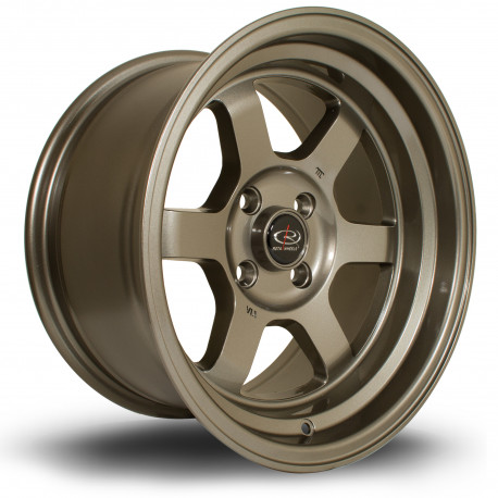 ALU disky Rota Disk Rota Grid-V 15X8 4X114 73,0 ET0, Bronze | race-shop.cz
