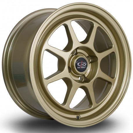 ALU disky Rota Disk Rota Spec8 15X7 4X100 67,1 ET35, Gold | race-shop.cz