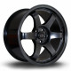 ALU disky Rota Disk Rota Grid 17X9 5X100 73,0 ET42, Black | race-shop.cz