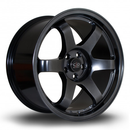 ALU disky Rota Disk Rota Grid 17X9 5X100 73,0 ET42, Black | race-shop.cz