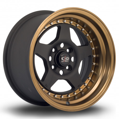 ALU disky Rota Disk Rota Kyusha 15X8 4X100 67,1 ET0, Black | race-shop.cz