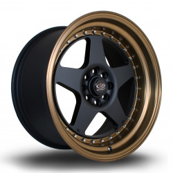 Disk Rota Kyusha 17X9 4X108/4X100 67,1 ET20, Black
