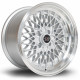 ALU disky Rota Disk Rota OSMesh 15X8 4X100 67,1 ET20, Silver | race-shop.cz
