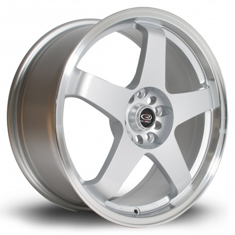ALU disky Rota Disk Rota GTR 18X8.5 5X114 73,0 ET30, Silver | race-shop.cz
