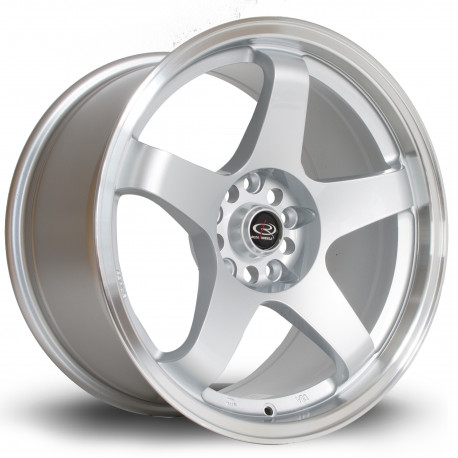 ALU disky Rota Disk Rota GTR 17X9 5X114 73,0 ET25, Silver | race-shop.cz