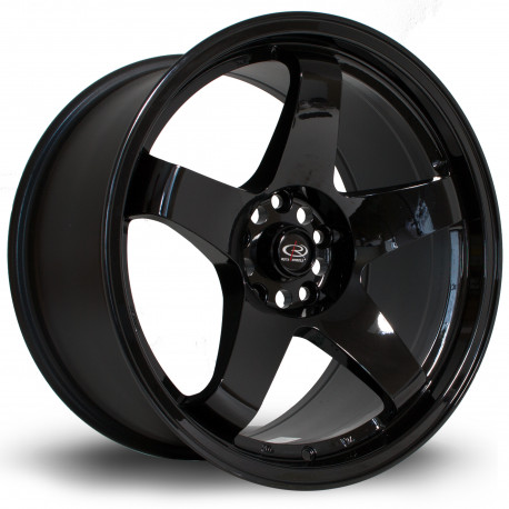 ALU disky Rota Disk Rota GTR 18X9.5 5X114 73,0 ET30, Black | race-shop.cz