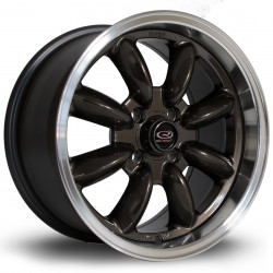 Disk Rota RB 15X8 4X100 67,1 ET30, Gunmetal