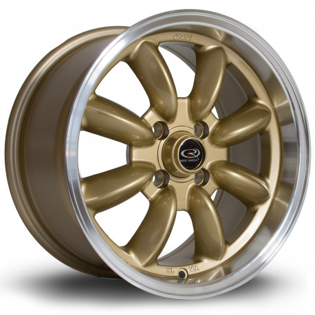 ALU disky Rota Disk Rota RB 15X8 4X100 67,1 ET30, Gold | race-shop.cz