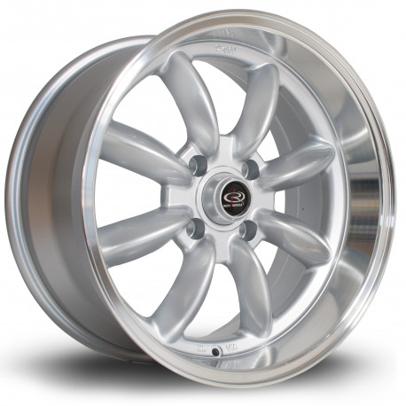 ALU disky Rota Disk Rota RBR 17X8.5 4X114 73,0 ET4, Silver | race-shop.cz