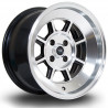 Disk Rota BM8 15X8 4X100 67,1 ET10, Black