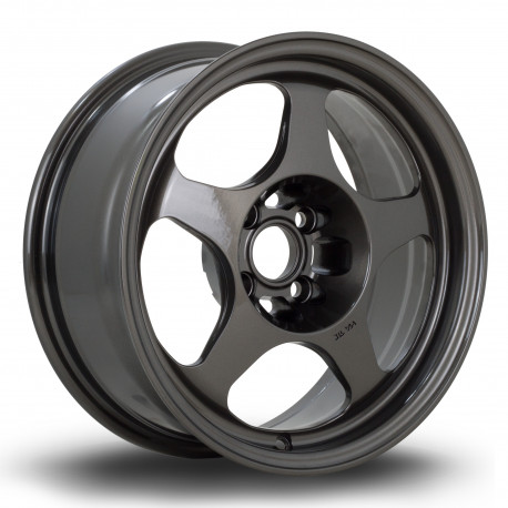 ALU disky Rota Disk Rota Slip S1 15X6.5 4X95.25 56,7 ET7, Gunmetal | race-shop.cz