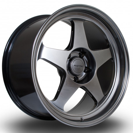ALU disky Rota Disk Rota Slip 18X9.5 5X100 73,0 ET38, Black | race-shop.cz