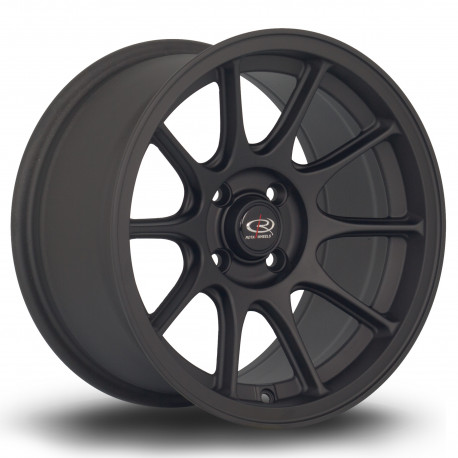 ALU disky Rota Disk Rota Strike 15X8 4X100 67,1 ET20, Black | race-shop.cz