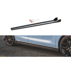Difuzory na boční lišty V.5 + Flaps Hyundai I30 N Mk3 / Mk3 FL Hatchback/Fastback