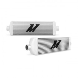 Závodní intercooler MISHIMOTO - Universal Intercooler J Line 750 x 190 x 95mm, stříbrný