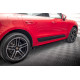 Body kit a vizuální doplňky MAXTON DESIGN difuzory prahů pro Porsche Macan Mk1 Facelift, lesklá černá | race-shop.cz