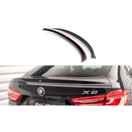 Body kit a vizuální doplňky 3D Spoiler Cap V.2 BMW X6 M-Pack F16 | race-shop.cz