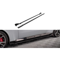 Street Pro Difuzory na boční lišty + Klapky BMW 2 Coupe M-Pack / M240i G42