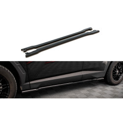 MAXTON DESIGN difuzory prahů pro Hyundai Tucson Mk4, lesklá černá