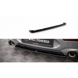 MAXTON DESIGN centrální zadní splitter pro Mini Cooper Clubman John Cooper Works F54, lesklá černá