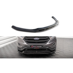 MAXTON DESIGN přední splitter pro Ford Edge Mk2, lesklá černá