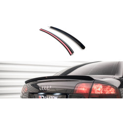 MAXTON DESIGN lip kufru pro Audi A4 Sedan S-Line B7, lesklá černá
