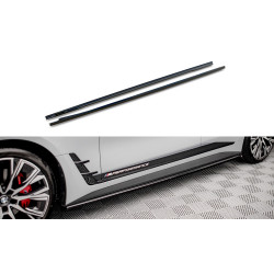 Difuzory na boční lišty V.2 BMW i4 M-Pack G26