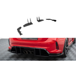 Street Pro Zadní boční splitry + Klapky Honda Civic Type-R Mk 11