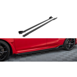 Street Pro Difuzory na boční lišty + Klapky Honda Civic Type-R Mk 11