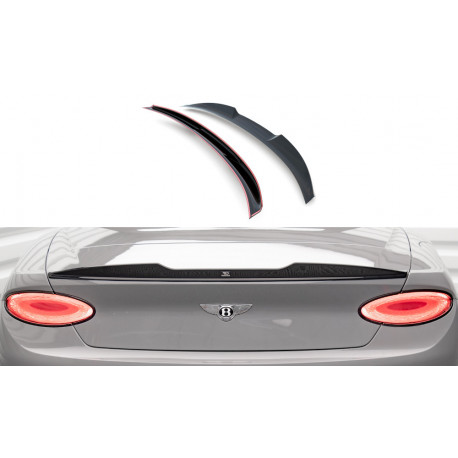 Body kit a vizuální doplňky MAXTON DESIGN lip kufru 3D pro Bentley Continental GT Mk3, lesklá černá | race-shop.cz