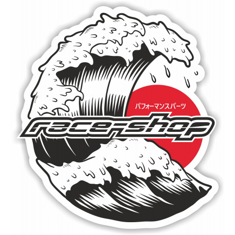 Nálepky Nálepka race-shop Japan Wave | race-shop.cz