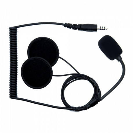 Adaptéry a příslušenství ZERONOISE headset (do otevřené přilby, konektor Nexus samec) | race-shop.cz