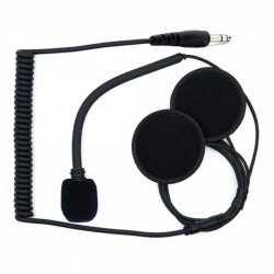 ZERONOISE headset Valiant (do otevřené přilby, konektor 6,35 mm samec)