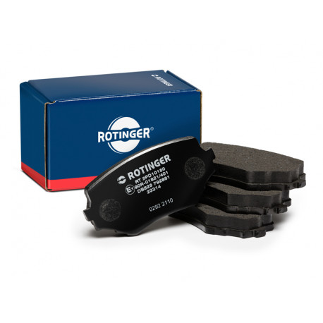 Brzdy Rotinger Přední brzdové destičky Rotinger OEM náhrada, 2PD22481 | race-shop.cz