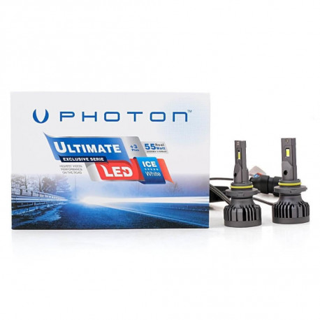 Žárovky a xenonové výbojky PHOTON ULTIMATE HB3 LED žárovky 12-24V 55W P20d +5 PLUS CAN (2ks) | race-shop.cz