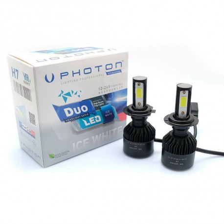Žárovky a xenonové výbojky PHOTON DUO H7 LED žárovky 12-24V / PX26d 6000Lm (2ks) | race-shop.cz