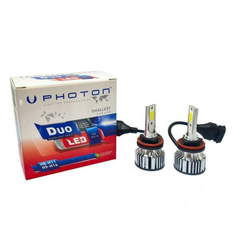 Žárovky a xenonové výbojky PHOTON DUO H8/H9/H11/H16 LED žárovky 12-24V / PGJ19 6000Lm (2ks) | race-shop.cz