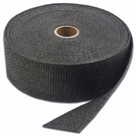 Izolační pásky na výfuk Termo izolační páska na svody a výfuk Thermotec, černá, 25mm x 4,5m | race-shop.cz