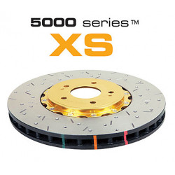 DBA 5000 series Zkřížené vrtaný a Drážkovaný 2-dílný zlatý klobouk DBA52321GLDXS (2 ks)
