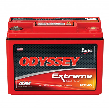 Autobaterie, boxy a držáky Gelová autobaterie Odyssey Racing EXTREME 20 PC545, 13Ah, 460A | race-shop.cz