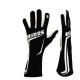 Rukavice FIA závodní rukavice RRS GRIP 2 (vnitřní šití), černá/bílá | race-shop.cz